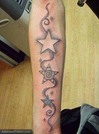 stars-forearm-tattoo