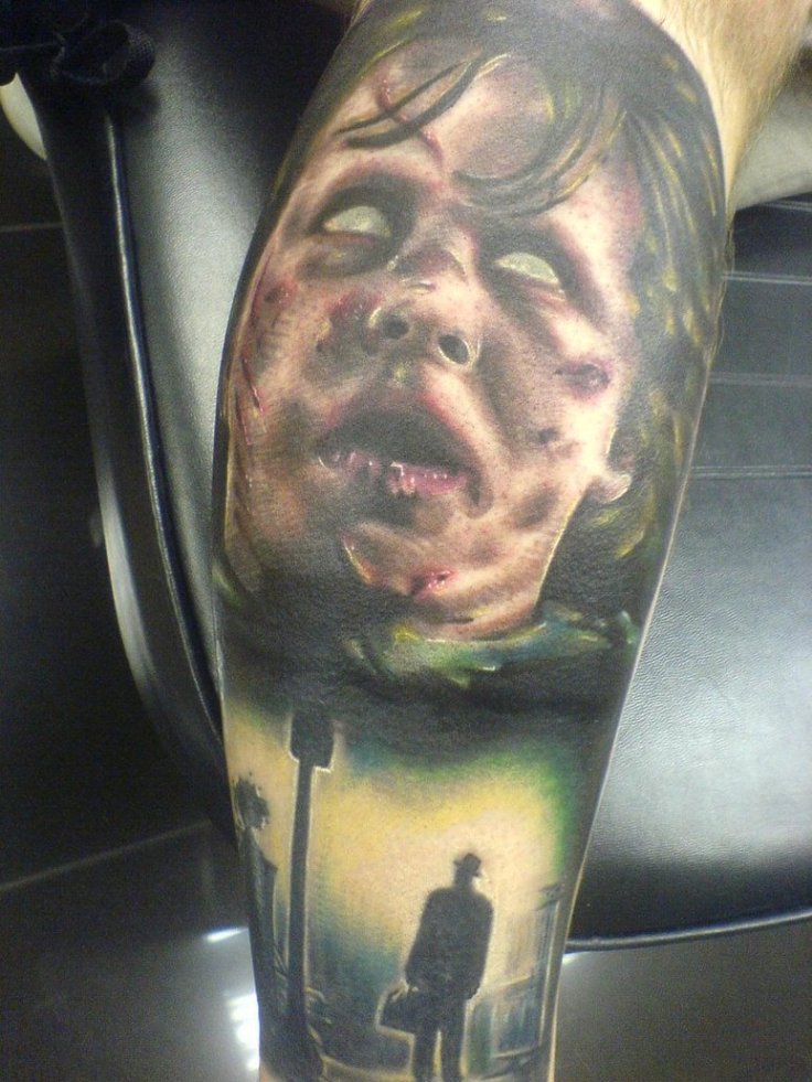 Exorcist_sleeve_tattoo_by_CraigHolmesTattoo