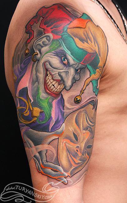 Joker-tattoo