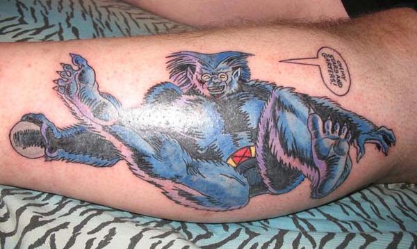 Beast-Tattoo-X-Men