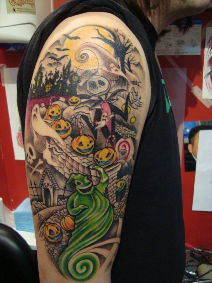 nightmare_before_christmas_tattoo_by_emerica86-d4kz7ty