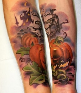 halloween-pumpkin-tattoo