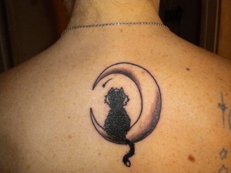 moon-cat-tattoos
