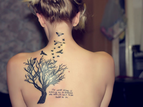 back-tattoo-of-tree-and-birds