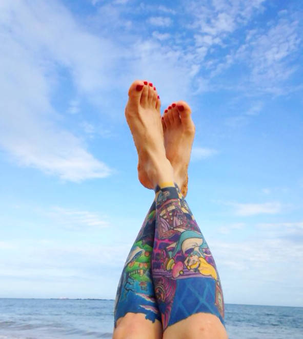 Minhas-pernas-tatuadas-Monike-Viagem-turismo-Praia-de-Itapoã-Vila-Velha-chá-com-cupcakes1