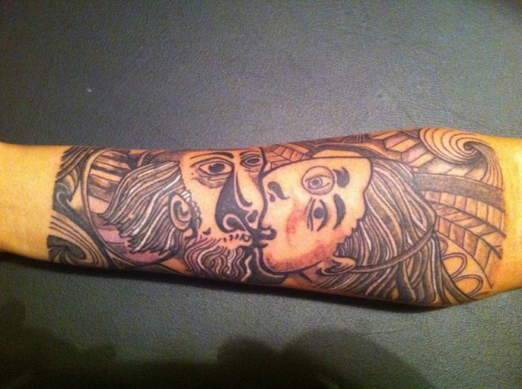 picasso_inspired_tattoo_by_doctoress-d4yer4k