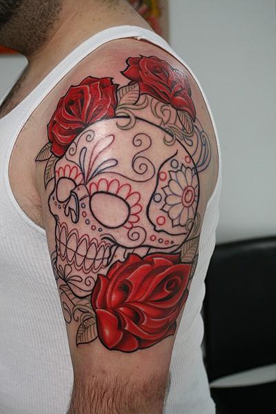 Sugar-skull-tattoo-designs