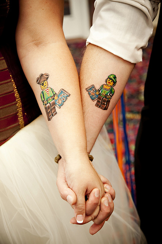 tattoos-for-couples-pirates-lego-love