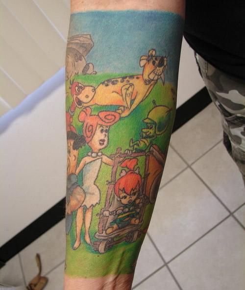 Flinstone_Tattoo