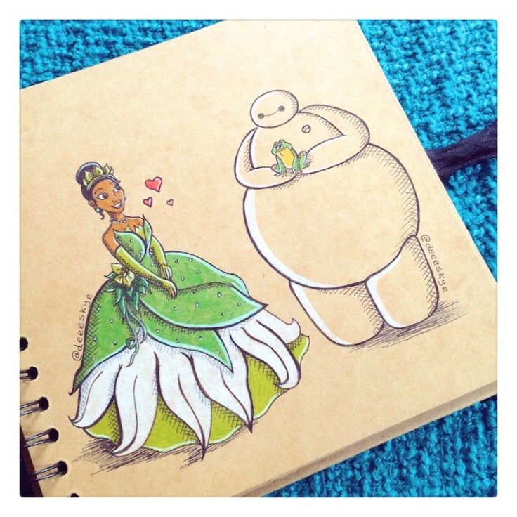 baymax tiana