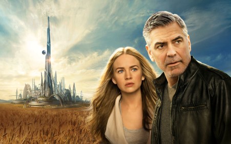 Britt-Robertson-George-Clooney-Tomorrowland-Movie