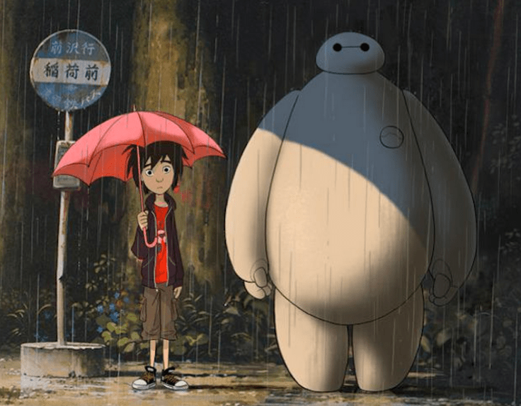 totoro baymax