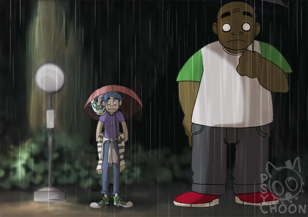 totoro gorillaz
