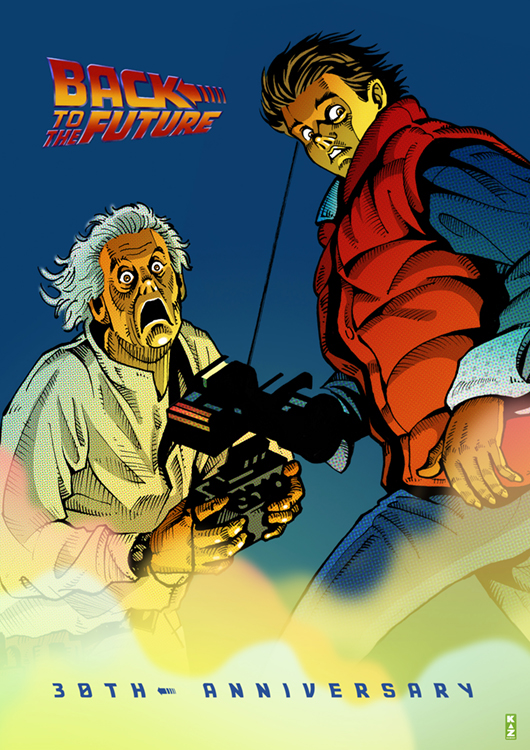 Back To The Future 30th Anniversary Tribute by Kaz Oomori