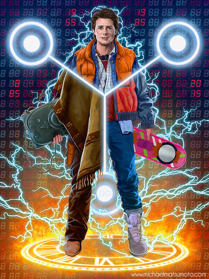 BTTF trilogy poster