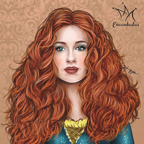 Marina Ruy Barbosa como Merida