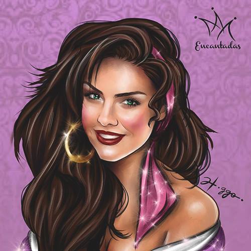 Paloma Bernardi como Esmeralda