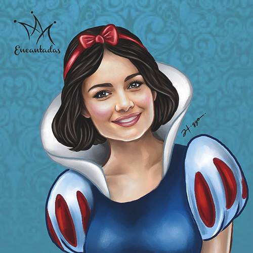 Sophie Charlotte como Branca de Neve