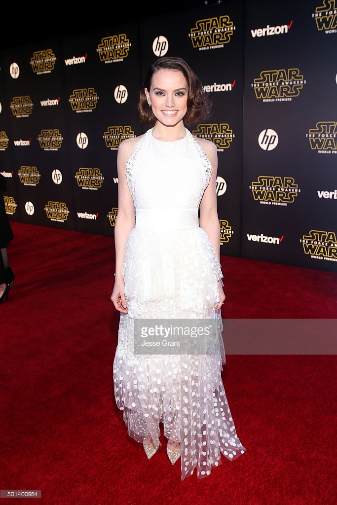 attends the World Premiere of Star Wars: The Force Awakens at the Dolby, El Capitan, and TCL Theatres on December 14, 2015 in Hollywood, California.