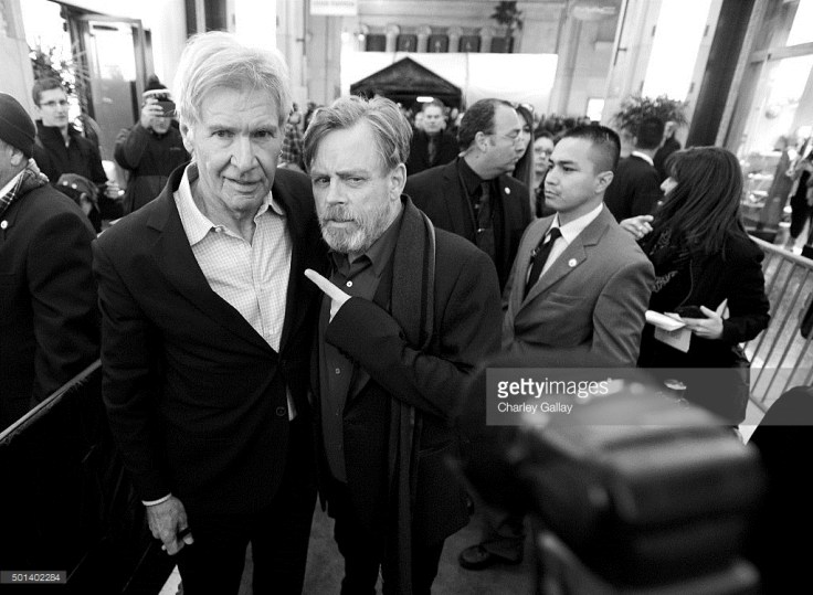 attends the World Premiere of Star Wars: The Force Awakens at the Dolby, El Capitan, and TCL Theatres on December 14, 2015 in Hollywood, California.