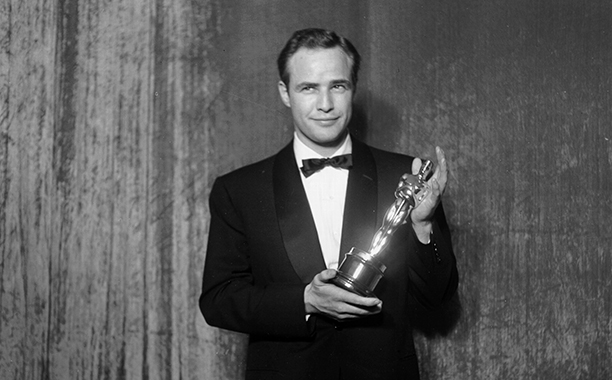 Best Actor Winner With His Oscar