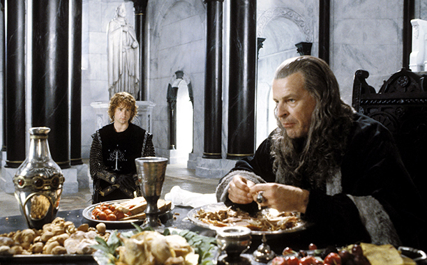 THE LORD OF THE RINGS: THE RETURN OF THE KING, Billy Boyd, John Noble, 2003, (c) New Line/courtesy E
