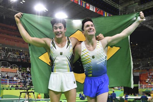 arthur Nory e Diego Hypolito