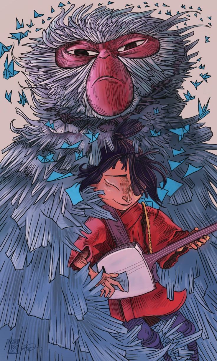 kubo_and_monkey_by_newburgart-dageqk7